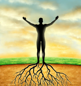 آدم ریشه دار